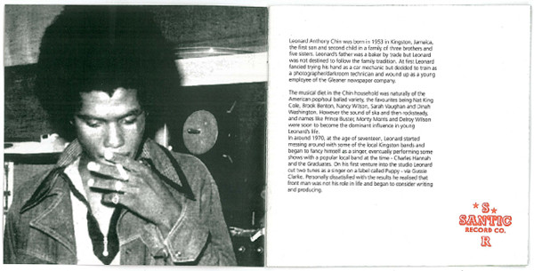 Leonard "Santic" Chin + Various - An Even Harder Shade Of Black | Pressure Sounds (CD PS001) - 4 Leonard "Santic" Chin + Various - An Even Harder Shade Of Black | Pressure Sounds (CD PS001) - 4