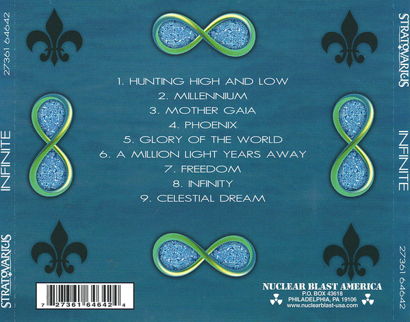 Stratovarius - Infinite [CD] | Nuclear Blast America (NBA 6464-2) - 2