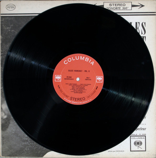 Gilles Vigneault - Vol. II Chante Et Récite [Vinyl] | Columbia (FS 544) - 3