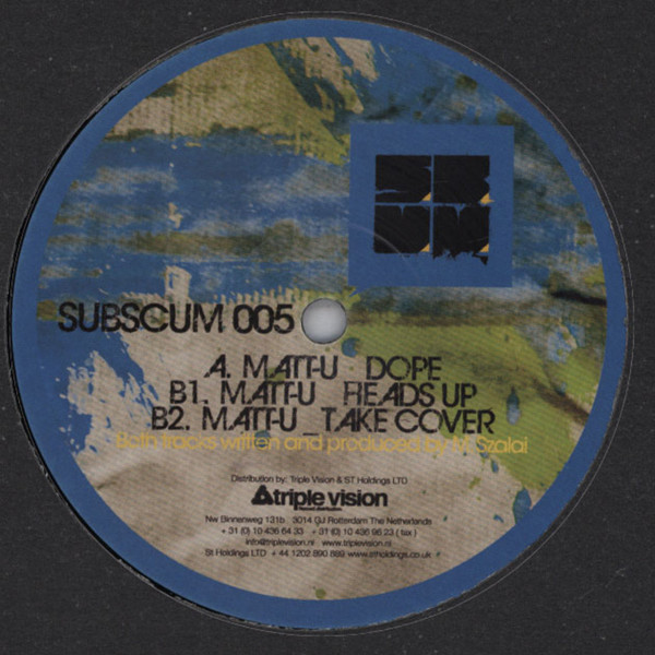 Matt U - Dope | S.C.U.M. (SUBSCUM 005) - main