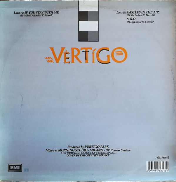 Vertigo - If You Stay With Me | EMI (14 1188066)