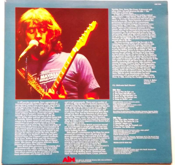 John Mayall Featuring Mick Taylor - Return Of The Bluesbreakers | AIM (AIM-1004) - 2 John Mayall Featuring Mick Taylor - Return Of The Bluesbreakers | AIM (AIM-1004) - 2