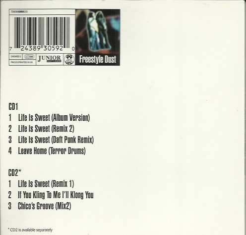 The Chemical Brothers - Life Is Sweet | Freestyle Dust (CHEMSD2) - 2