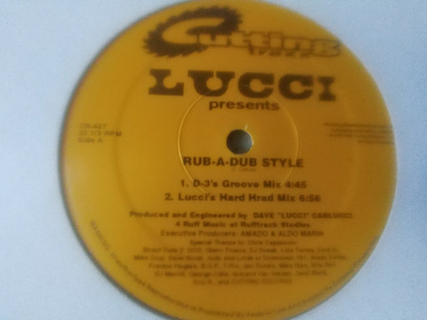 Dave Carlucci - Rub-A-Dub Style | Cutting Traxx (CR-427) - 2 Dave Carlucci - Rub-A-Dub Style | Cutting Traxx (CR-427) - 2