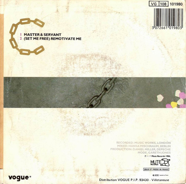 Depeche Mode - Master And Servant | Mute (101980) - 2