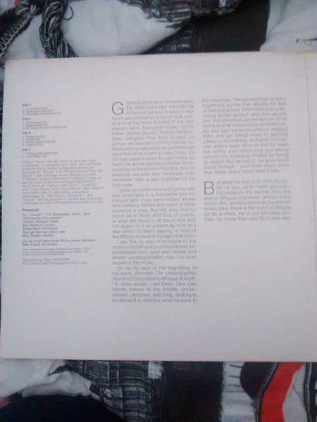 Charles Mingus - Mingus | Prestige (PRI 24010) - 2 Charles Mingus - Mingus | Prestige (PRI 24010) - 2
