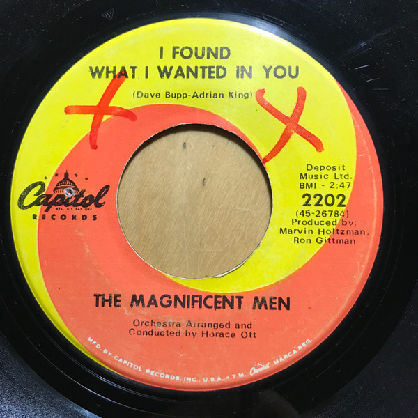The Magnificent Men - Almost Persuaded / I Found What I Wanted In You | Capitol Records (2202) - 2 The Magnificent Men - Almost Persuaded / I Found What I Wanted In You | Capitol Records (2202) - 2