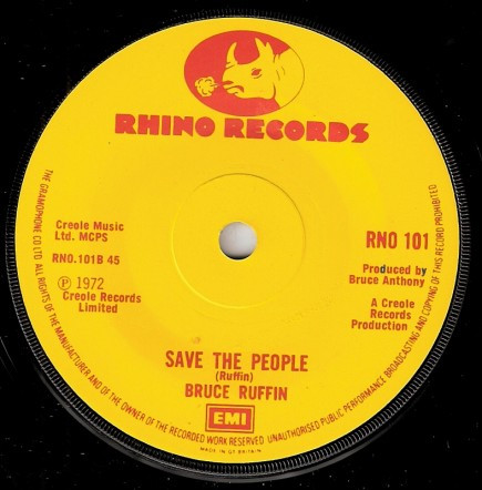 Bruce Ruffin - Mad About You | Rhino Records (RNO 101)