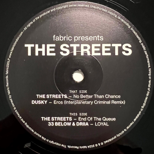 The Streets - Fabric Presents The Streets | Fabric (fabric220LP) - 2