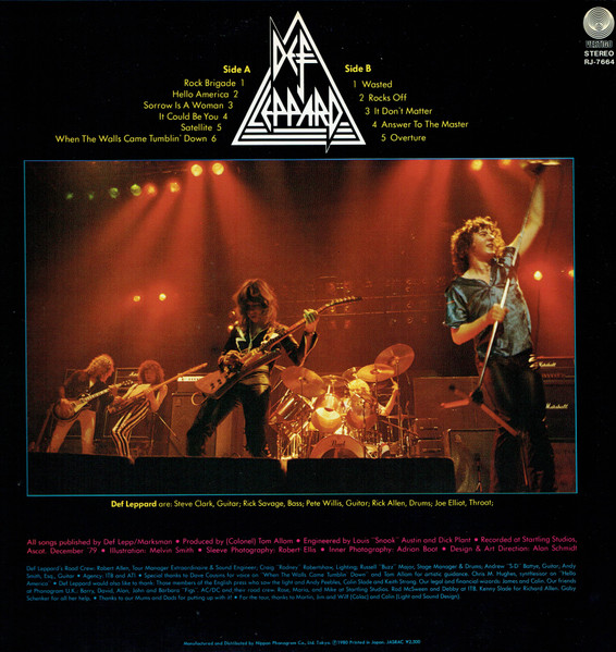 Def Leppard - On Through The Night | Vertigo (RJ-7664) - 2 Def Leppard - On Through The Night | Vertigo (RJ-7664) - 2