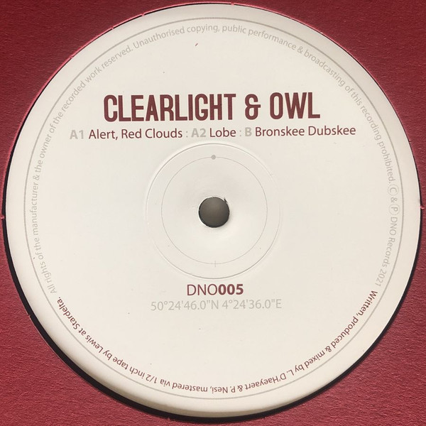 Clearlight  &  Owl - Red Clouds EP | DNO Records (DNO005)