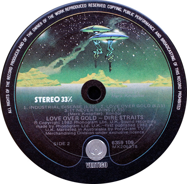Dire Straits - Love Over Gold | Vertigo (6359 109) - 3 Dire Straits - Love Over Gold | Vertigo (6359 109) - 3