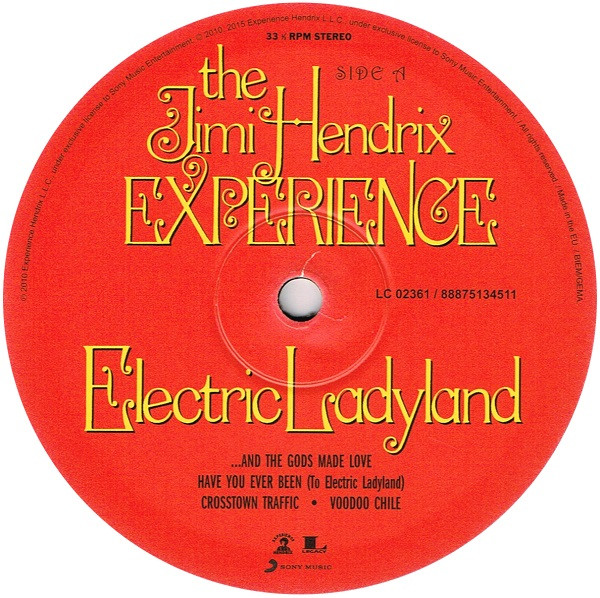 The Jimi Hendrix Experience - Electric Ladyland | Experience Hendrix (88875134511) - 4