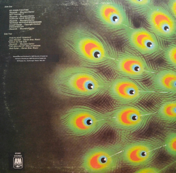 Nazareth - Loud'N'Proud | A&M Records (SP-3609) - 2 Nazareth - Loud'N'Proud | A&M Records (SP-3609) - 2