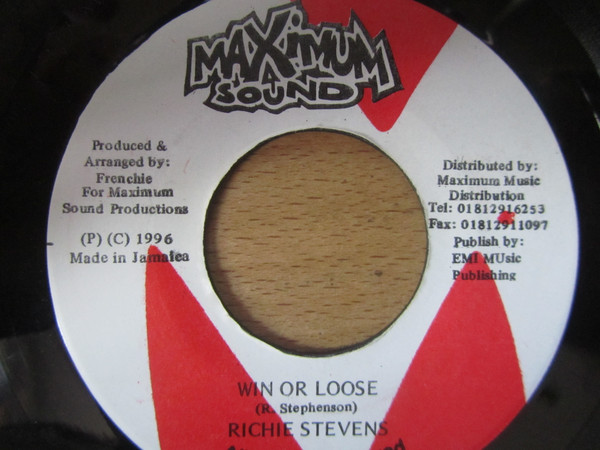 Richie Stephens - Win Or Loose | Maximum Sound (none) - main