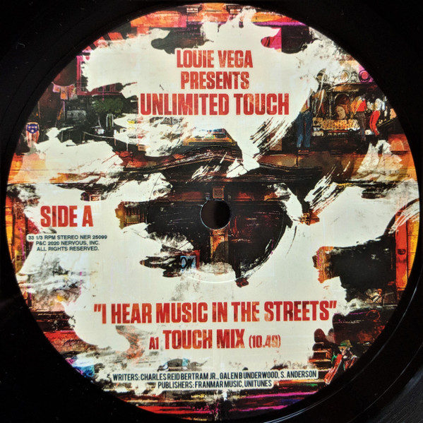 Louie Vega Presents Unlimited Touch - I Hear Music In The Streets (Expansions In The NYC Preview 3) | Nervous Records (NER 25099) - 3 Louie Vega Presents Unlimited Touch - I Hear Music In The Streets (Expansions In The NYC Preview 3) | Nervous Records (NER 25099) - 3