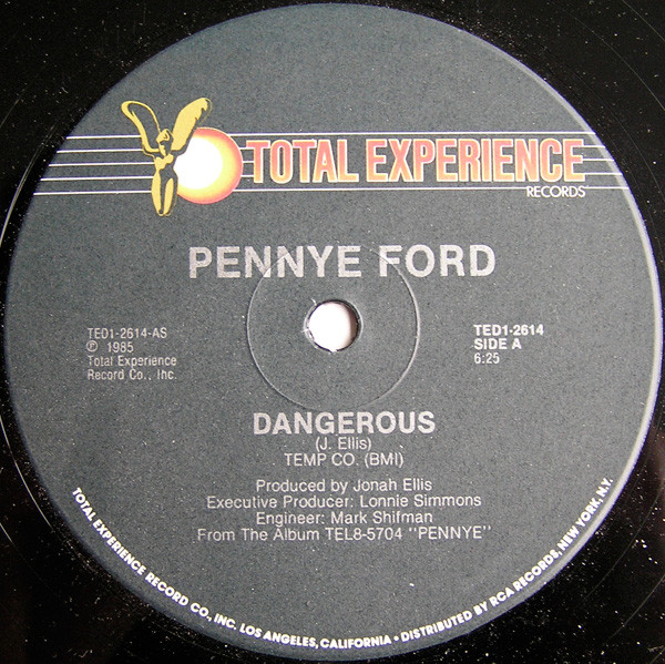 Penny Ford - Dangerous / Change Your Wicked Ways | Total Experience Records (TED1-2614)