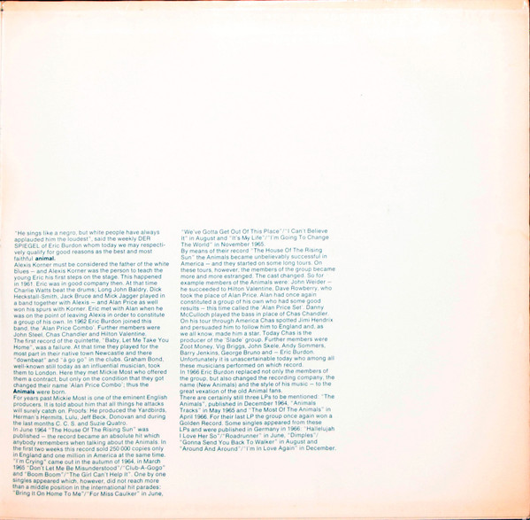 The Animals - The House Of The Rising Sun | RAK (1C 148-50290/91) - 4