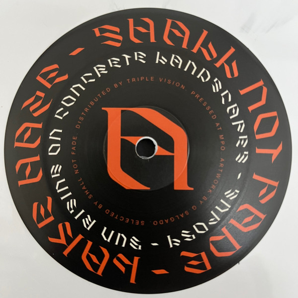 Lake Haze - Sun Rising On Concrete Landscapes | Shall Not Fade (SNF054) - 2 Lake Haze - Sun Rising On Concrete Landscapes | Shall Not Fade (SNF054) - 2