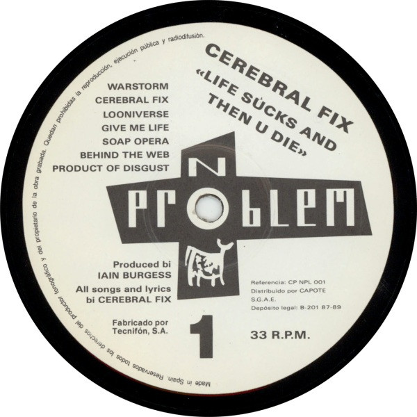 Cerebral Fix - Life Sucks And Then You Die! | No Problem (CP NPL 001) - 3