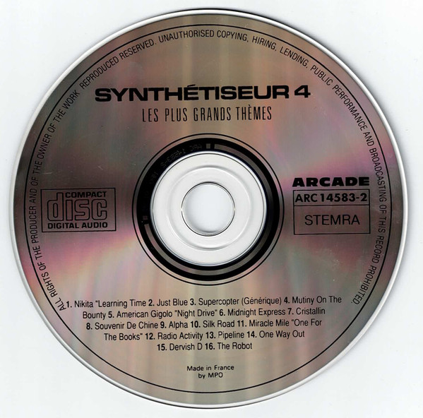 Ed Starink - Synthétiseur 4 - Les Plus Grands Thèmes | Arcade (ARC 14583-2) - 3