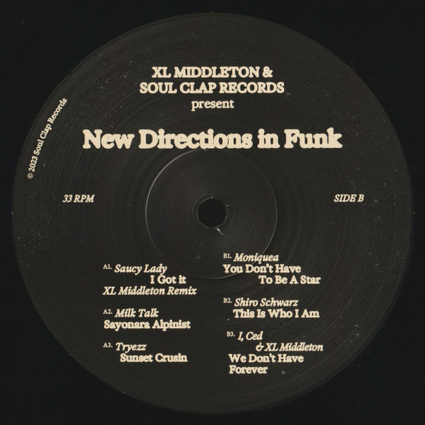 XL Middleton - XL Middleton & Soul Clap Records Present New Directions In Funk Volume 1 | Soul Clap Records (SCR LP 09) - 3 XL Middleton - XL Middleton & Soul Clap Records Present New Directions In Funk Volume 1 | Soul Clap Records (SCR LP 09) - 3