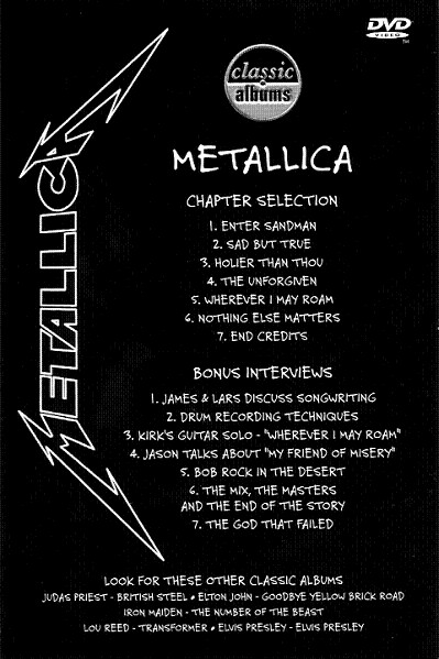 Metallica - Metallica | Eagle Eye Media (EE19001) - 3