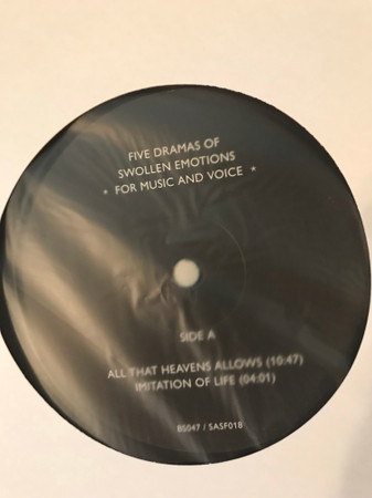 Isak Sundström - Five Dramas Of Swollen Emotions For Music And Voice | Black Sweat Records (BS047) - 3