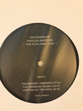 Isak Sundström - Five Dramas Of Swollen Emotions For Music And Voice | Black Sweat Records (BS047) - 4