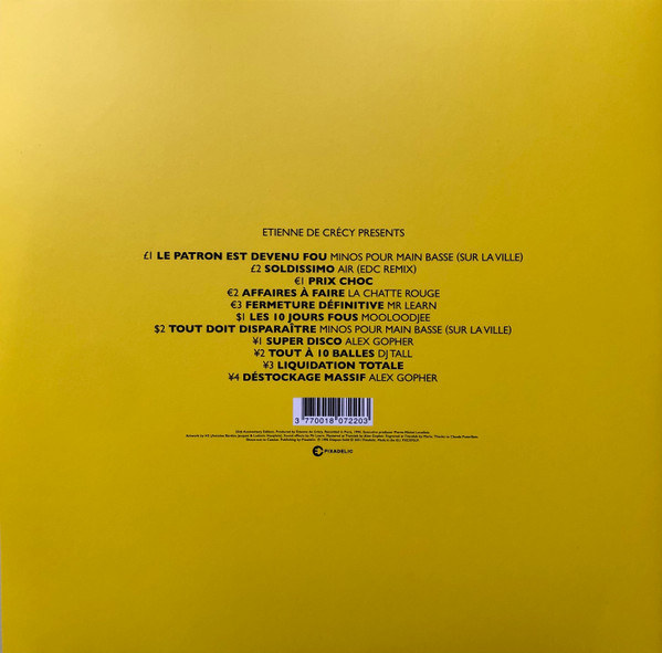 Etienne De Crécy - Super Discount | Pixadelic (PXC075LP) - 2 Etienne De Crécy - Super Discount | Pixadelic (PXC075LP) - 2