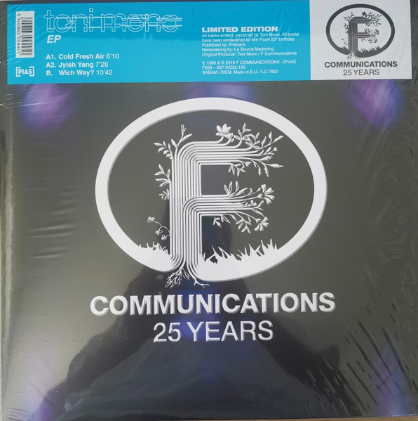 Toni Mono - Toni Mono EP | F Communications (F028)