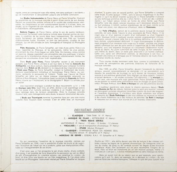 Pierre Schaeffer , Pierre Henry , Philippe Arthuys , Michel Philippot - Panorama De Musique Concrète | Club National Du Disque (CND 15-16) - 3 Pierre Schaeffer , Pierre Henry , Philippe Arthuys , Michel Philippot - Panorama De Musique Concrète | Club National Du Disque (CND 15-16) - 3