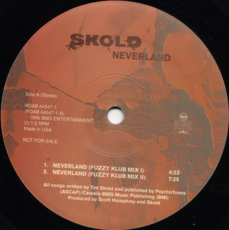 Skold - Neverland (12") [Vinyl] | RCA (RDAB-64547-1) - 2