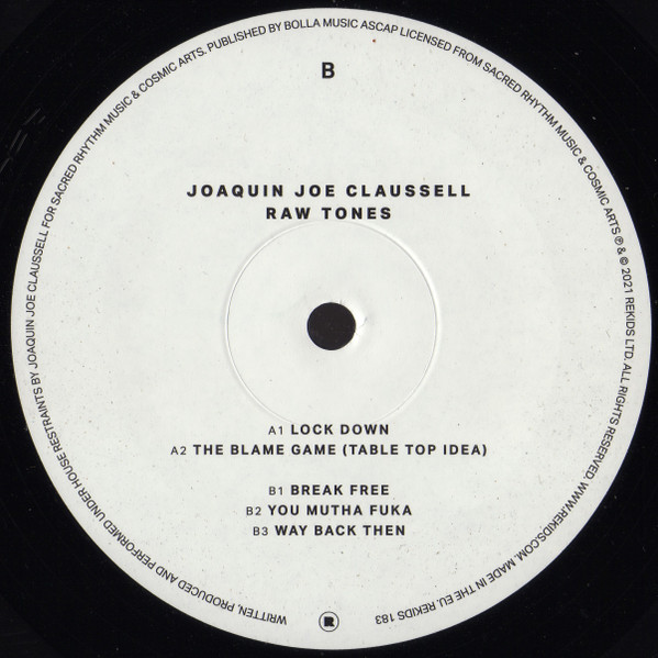 Joe Claussell - Raw Tones | Rekids (REKIDS 183) - 4