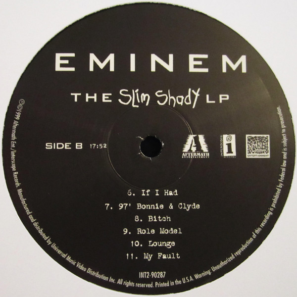 Eminem - The Slim Shady LP | Aftermath Entertainment (606949028718) - 4 Eminem - The Slim Shady LP | Aftermath Entertainment (606949028718) - 4