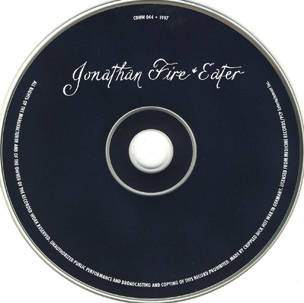 Jonathan Fire*Eater - Tremble Under Boom Lights | Crippled Dick Hot Wax! (CDHW 044) - 3