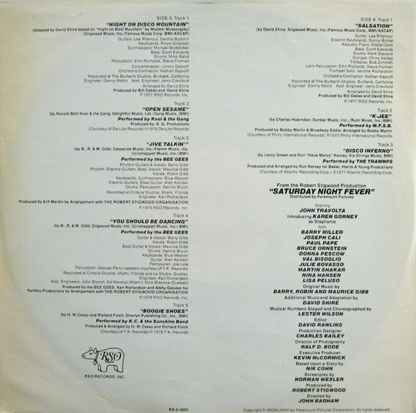 Various - Saturday Night Fever (The Original Movie Sound Track) | RSO (RS-2-4001) - 2