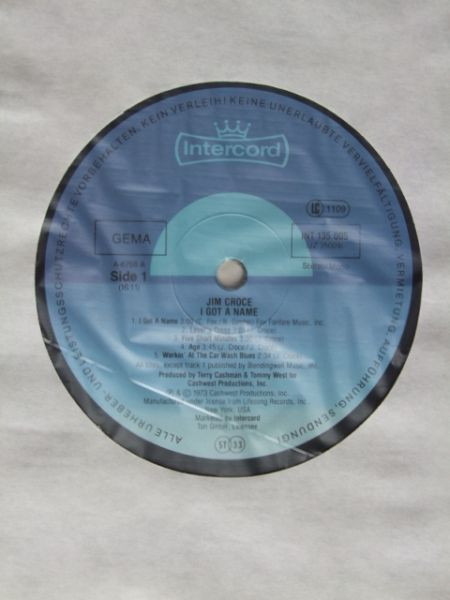 Jim Croce - I Got A Name | Intercord (INT 145.049) - 3