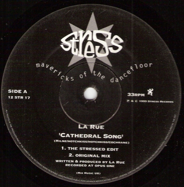 La Rue - Cathedral Song | Stress Records (12 STR 17) - 2 La Rue - Cathedral Song | Stress Records (12 STR 17) - 2