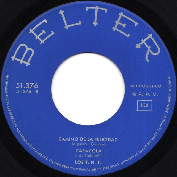 Los TNT - Caracola | Belter (51.376) - 4