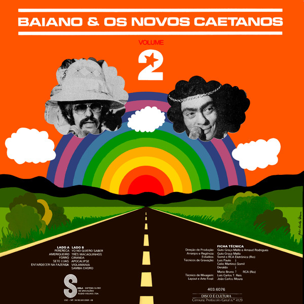 Baiano & Os Novos Caetanos - Baiano & Os Novos Caetanos - Volume 2 | Som Livre (403.6076) - 3