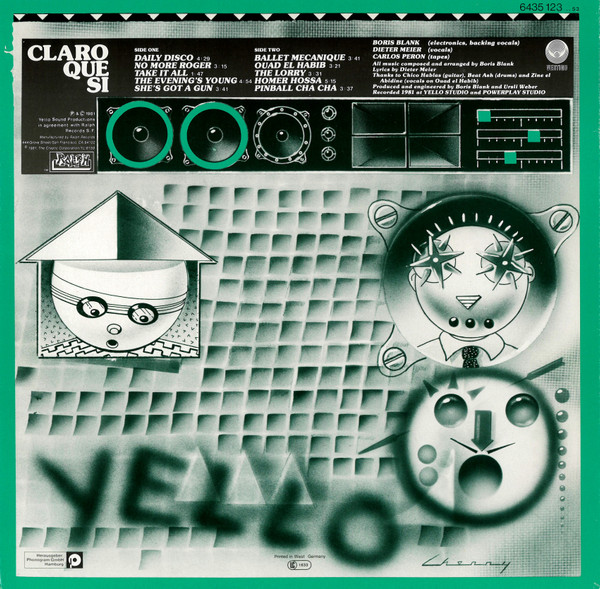 Yello - Claro Que Si | Vertigo (6435 123) - 2