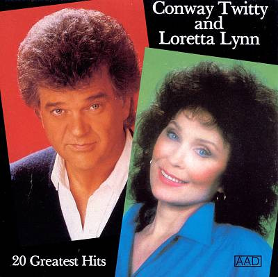 Conway Twitty & Loretta Lynn - 20 Greatest Hits | MCA Records (MCAD-5975) - main Conway Twitty & Loretta Lynn - 20 Greatest Hits | MCA Records (MCAD-5975) - main