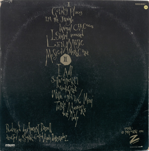 Kid Creole And The Coconuts - Fresh Fruit In Foreign Places | Island Records (5203 805) - 2 Kid Creole And The Coconuts - Fresh Fruit In Foreign Places | Island Records (5203 805) - 2