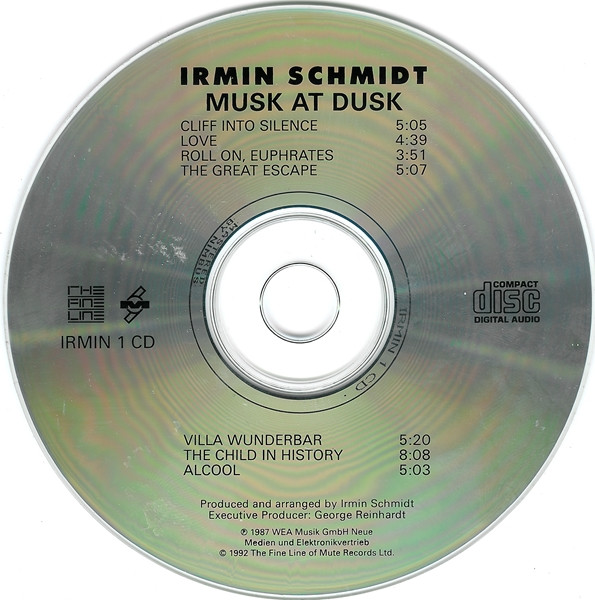 Irmin Schmidt - Musk At Dusk | The Fine Line (IRMIN 1 CD) - 3 Irmin Schmidt - Musk At Dusk | The Fine Line (IRMIN 1 CD) - 3
