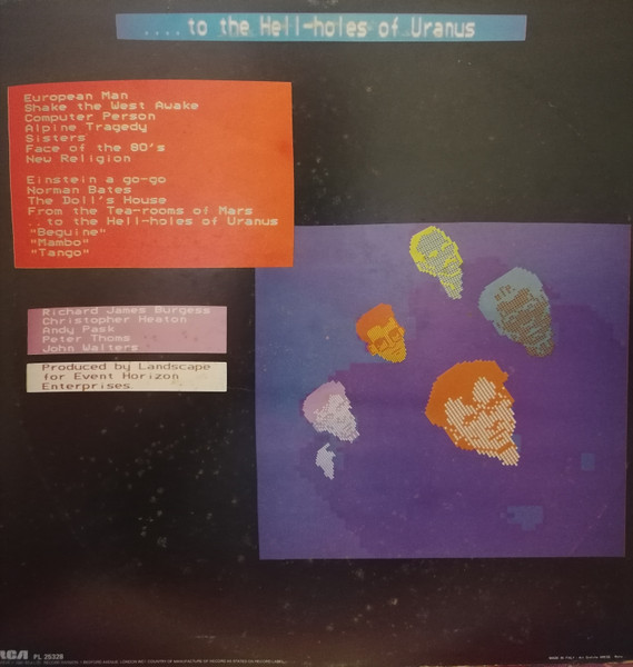 Landscape - From The Tea-Rooms Of Mars .... To The Hell-Holes Of Uranus | RCA (PL 25328) - 2 Landscape - From The Tea-Rooms Of Mars .... To The Hell-Holes Of Uranus | RCA (PL 25328) - 2