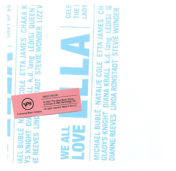 Various - We All Love Ella: Celebrating The First Lady Of Song | Verve Records (0602517361591) - 2