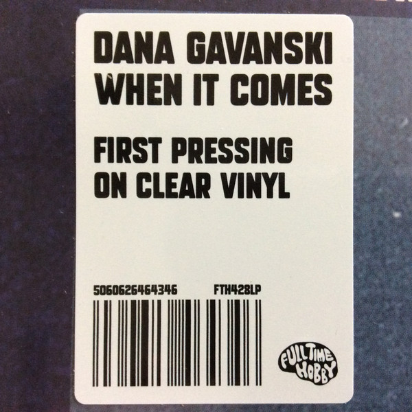 Dana Gavanski - When It Comes | Full Time Hobby (FTH428LP) - 2 Dana Gavanski - When It Comes | Full Time Hobby (FTH428LP) - 2