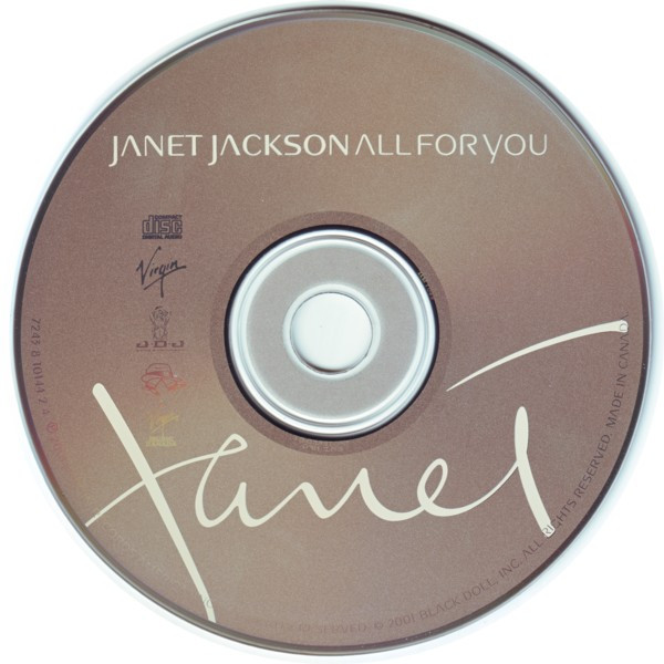Janet Jackson - All For You | Virgin (7243 8 10144 2 4) - 3 Janet Jackson - All For You | Virgin (7243 8 10144 2 4) - 3