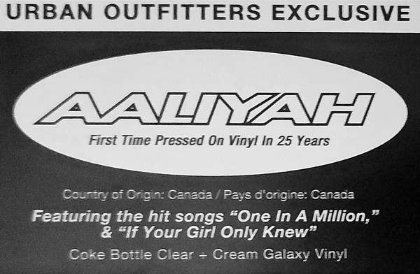 Aaliyah - One In A Million | Blackground Records (ERE672) - 3
